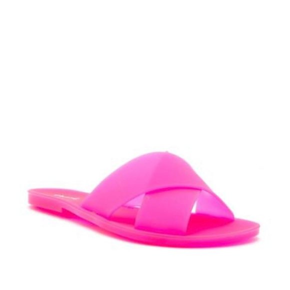 qupid jelly sandals